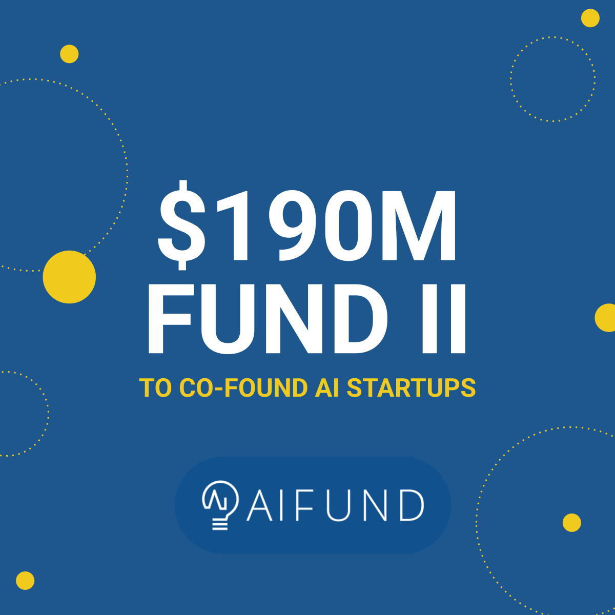 AI Fund closes oversubscribed $190 million Fund II to co-found AI startups Featured Image